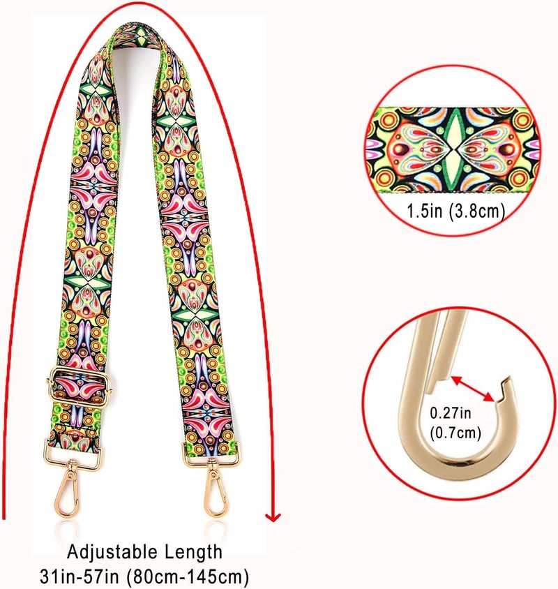 Shein Purse Strap Replacement Crossbody Handbag Shoulder Strap Adjustable - Image 5